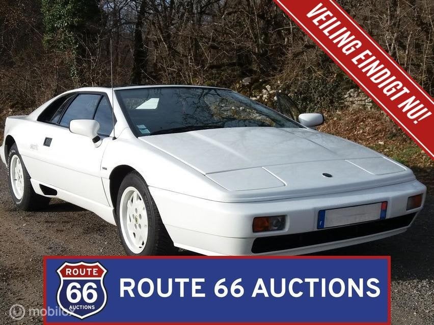 Lotus Esprit | 1989 | Route 66 Auctions, Auto's, Overige carrosserieën, Zwart, Bedrijf, Handgeschakeld
