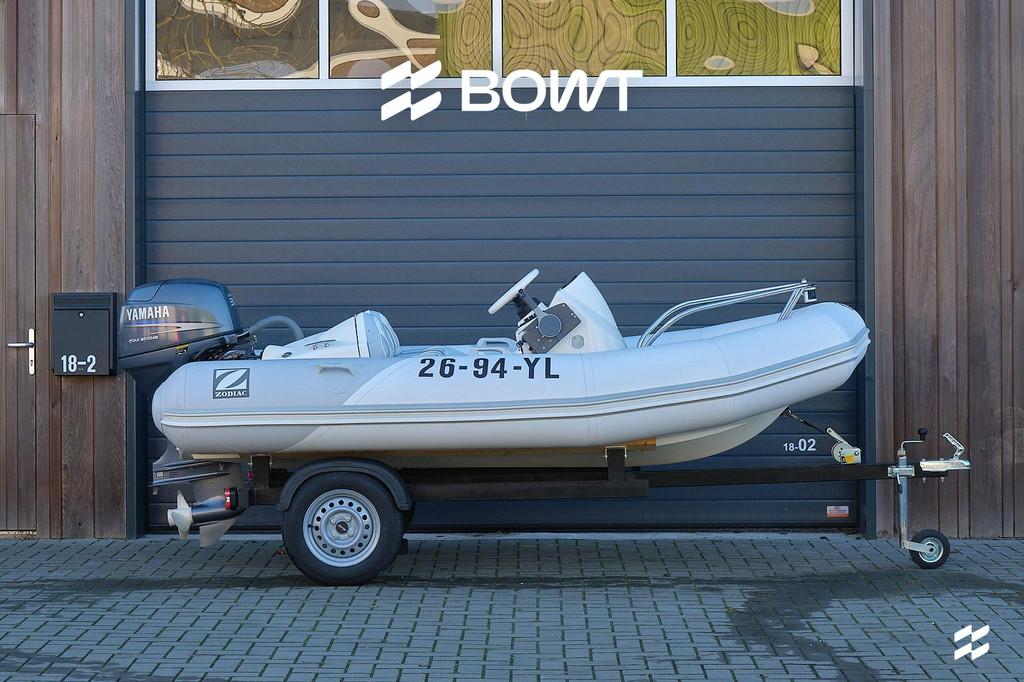 Zodiac Yachtline 340 DL | Yamaha 30pk | Slechts 58 uur!, Gebruikt, Benzine, Zodiac