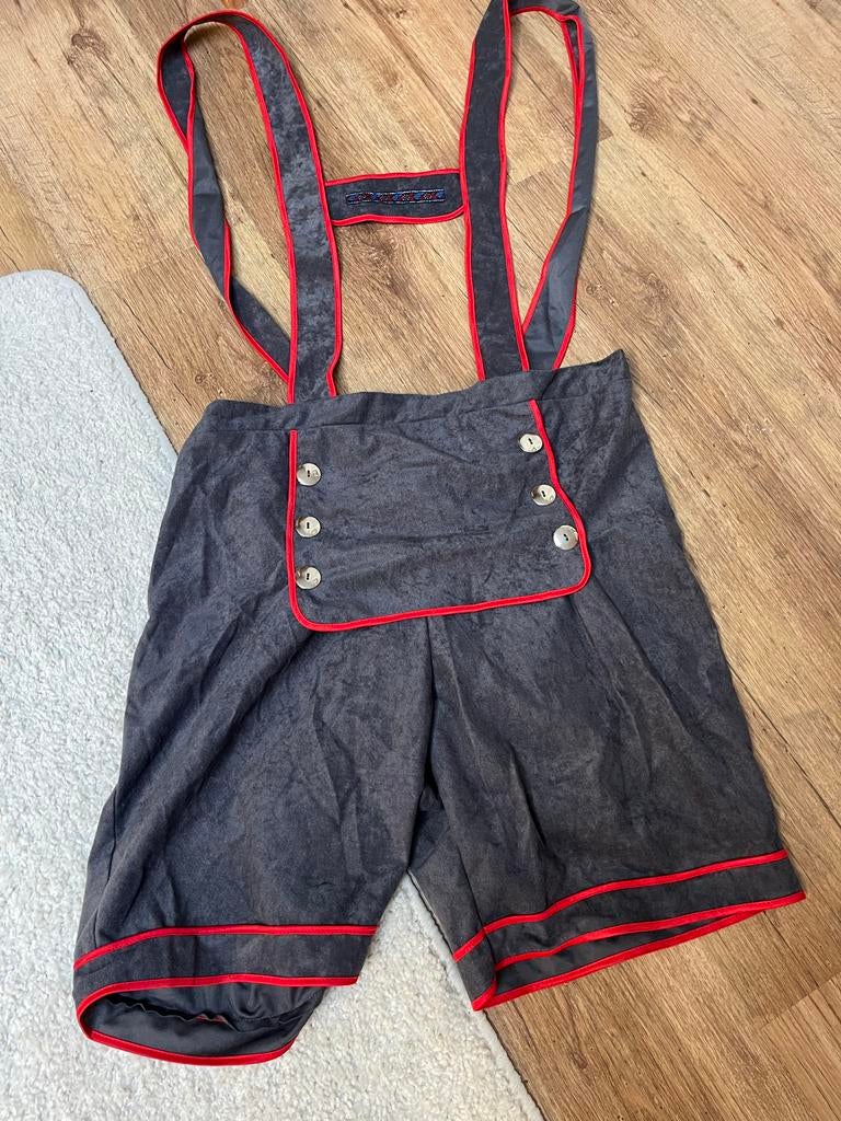 GRATIS Nep-Lederhose voor Carnaval of Oktoberfest, Ophalen of Verzenden, Gedragen, Carnaval, Kleding