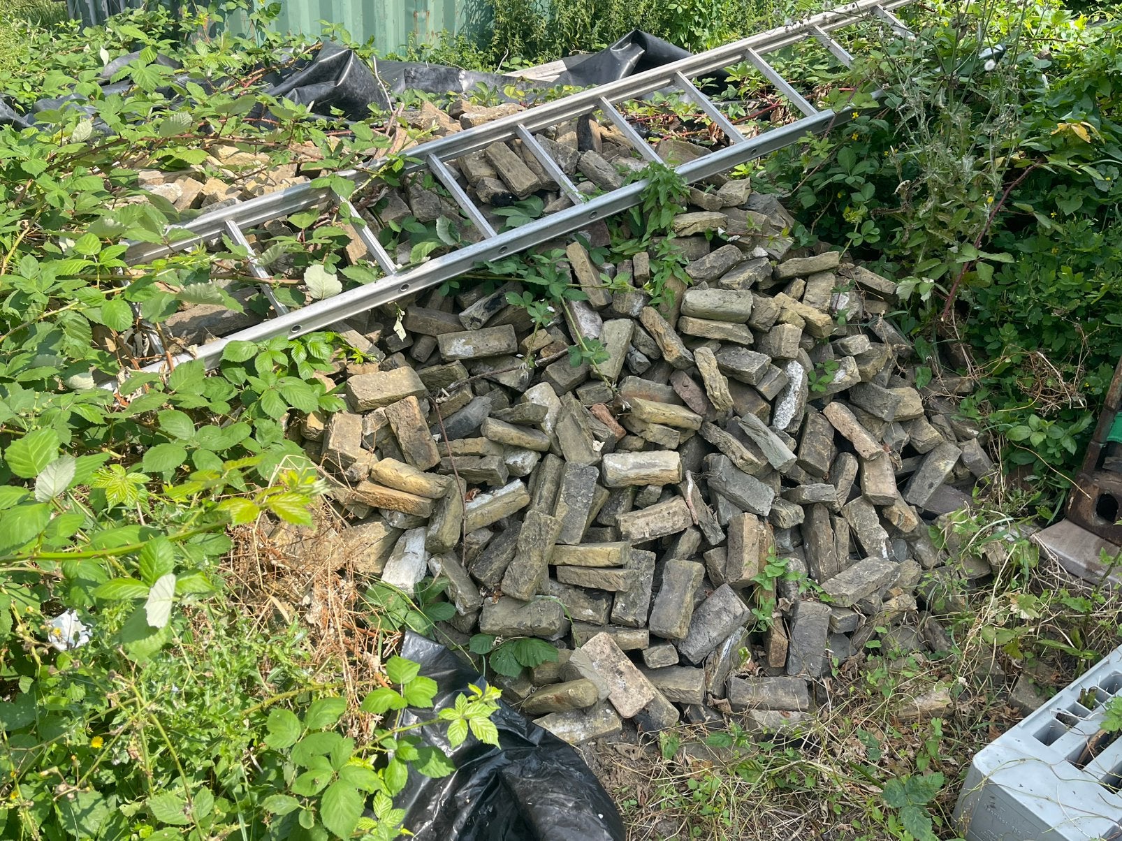 IJsselsteentjes; ca 2500st (schatting), Ophalen, Gebruikt, Bakstenen