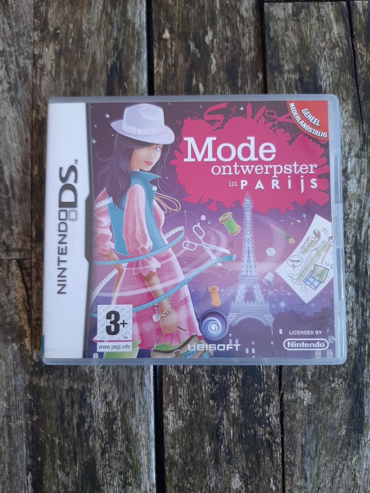 Mode Ontwerpster in Parijs  Nintendo DS, 1 speler, Ophalen of Verzenden, Zo goed als nieuw, Vanaf 3 jaar