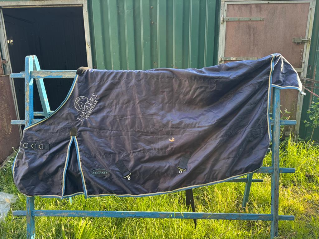 Transportdeken Emmers equestrian equi-sky lamicell 185, Dieren en Toebehoren, 0 g, Ophalen of Verzenden, Zo goed als nieuw, Staldeken