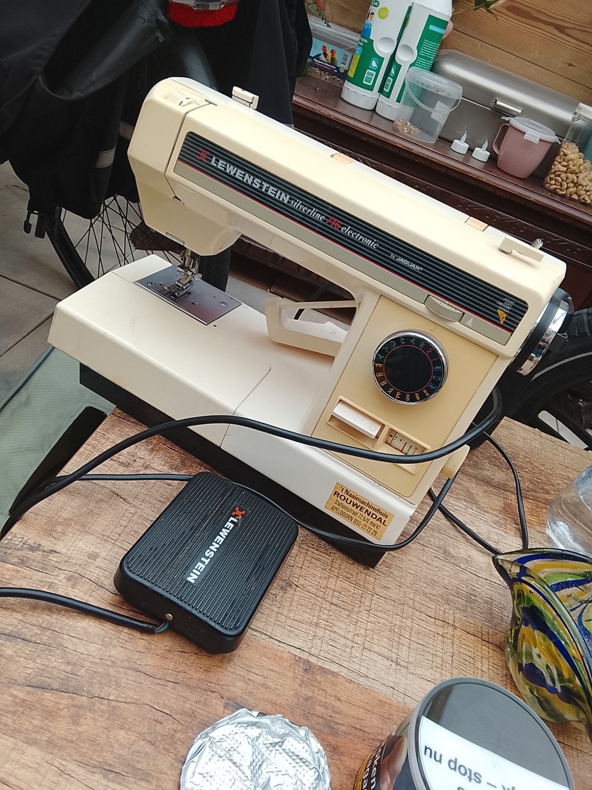 Lewenstein Silverline 245 Electronic Naaimachine, Ophalen of Verzenden, Gebruikt, Naaimachine, Lewenstein