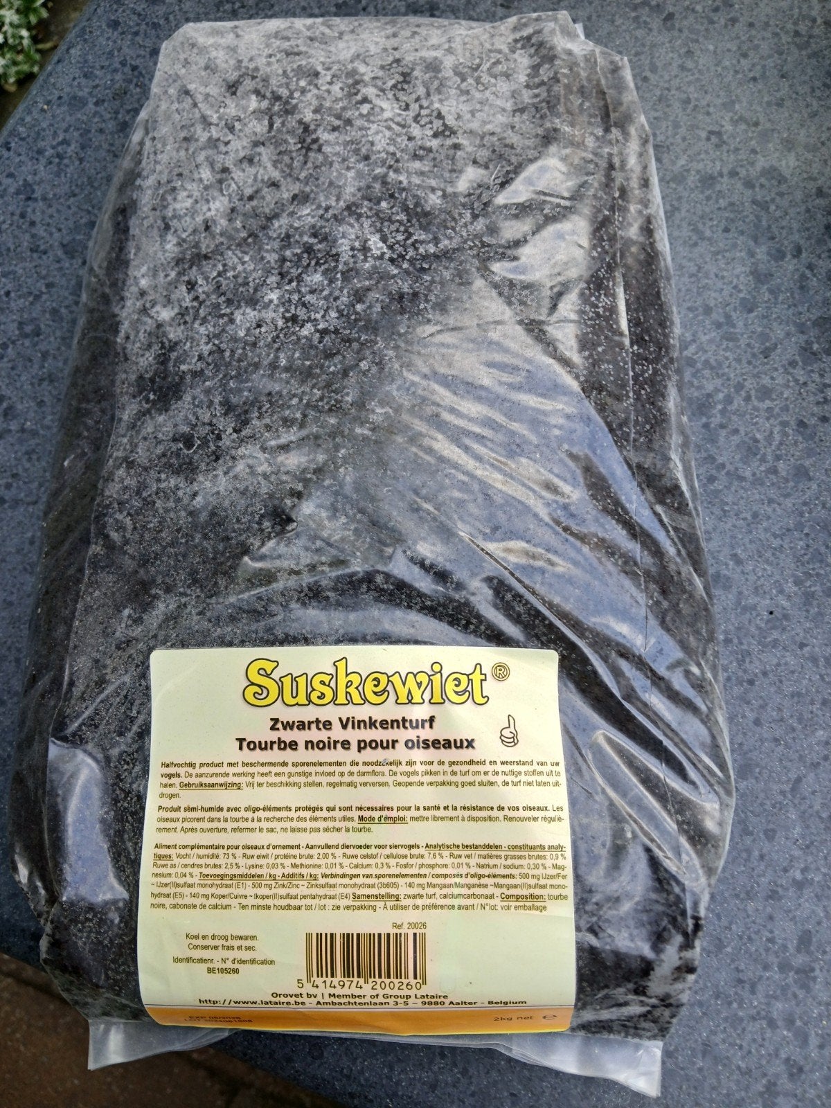 3 x 2 kg Suskewiet vinkenturf, Dieren en Toebehoren, Vogels | Kanaries, Geslacht onbekend, Bastaard