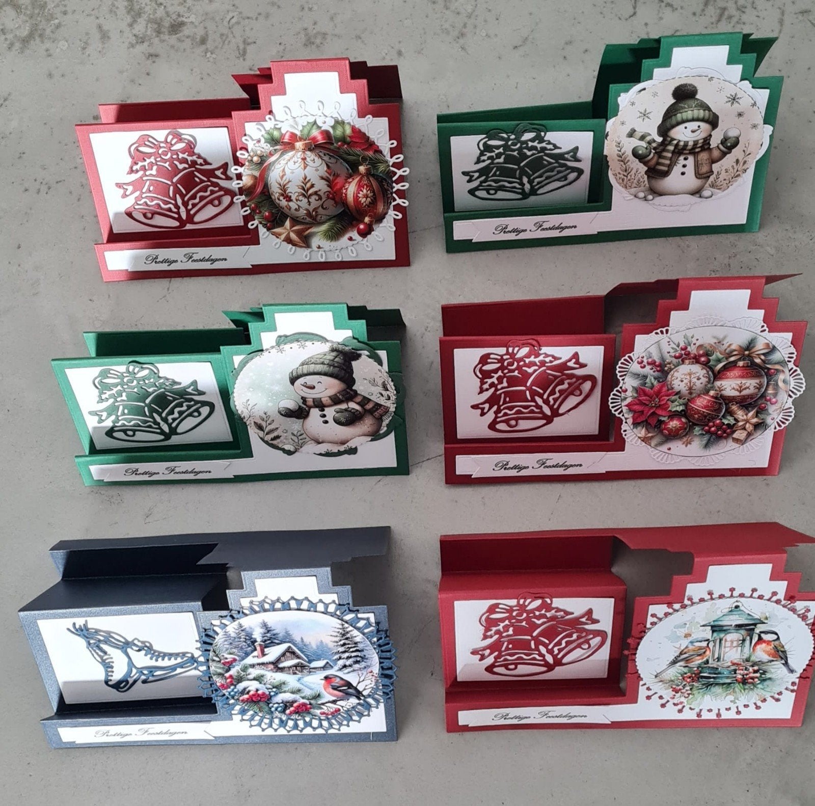 Kerstkaarten 1,50 per stuk, Ophalen of Verzenden, Nieuw, Versiering of Embellishment
