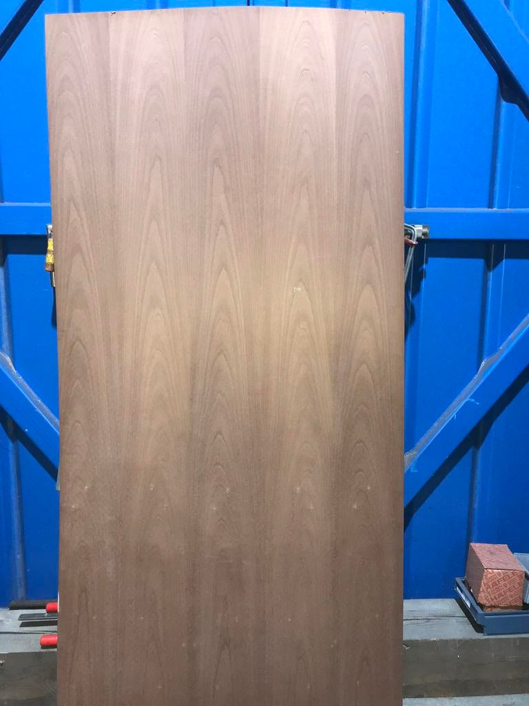 Mahonie fineervellen 250x1250x2, Doe-het-zelf en Verbouw, Hout en Planken, Ophalen, Minder dan 25 mm, Nieuw, Plank