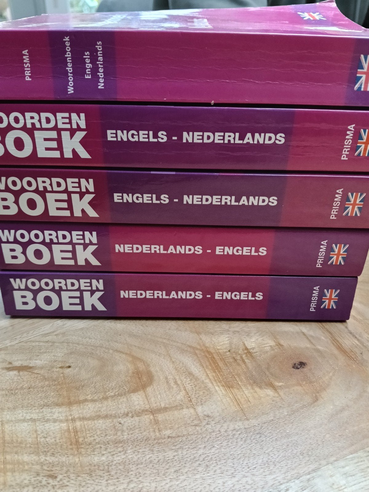 Nederlands Engels  Frans woordenboek, Ophalen, Zo goed als nieuw