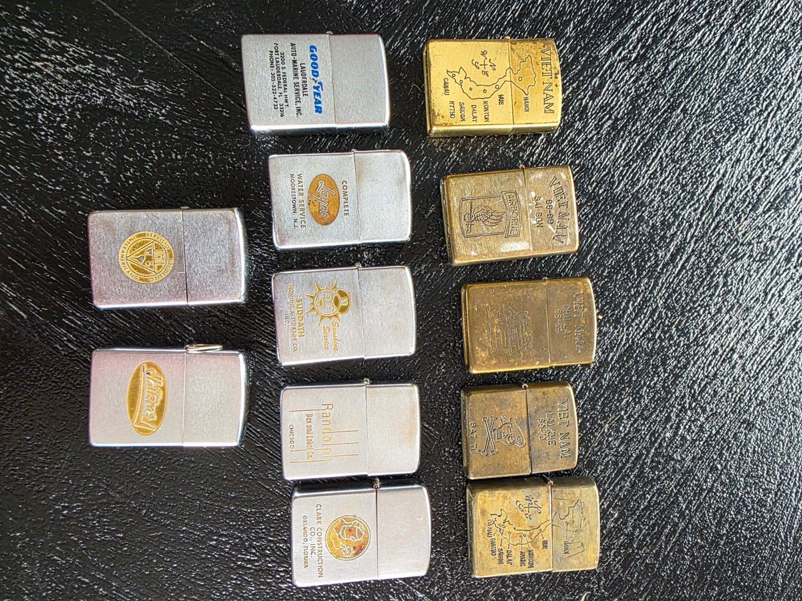 Zippo aanstekers - Collectie van 12 stuks, Ophalen of Verzenden, Gebruikt, Aansteker