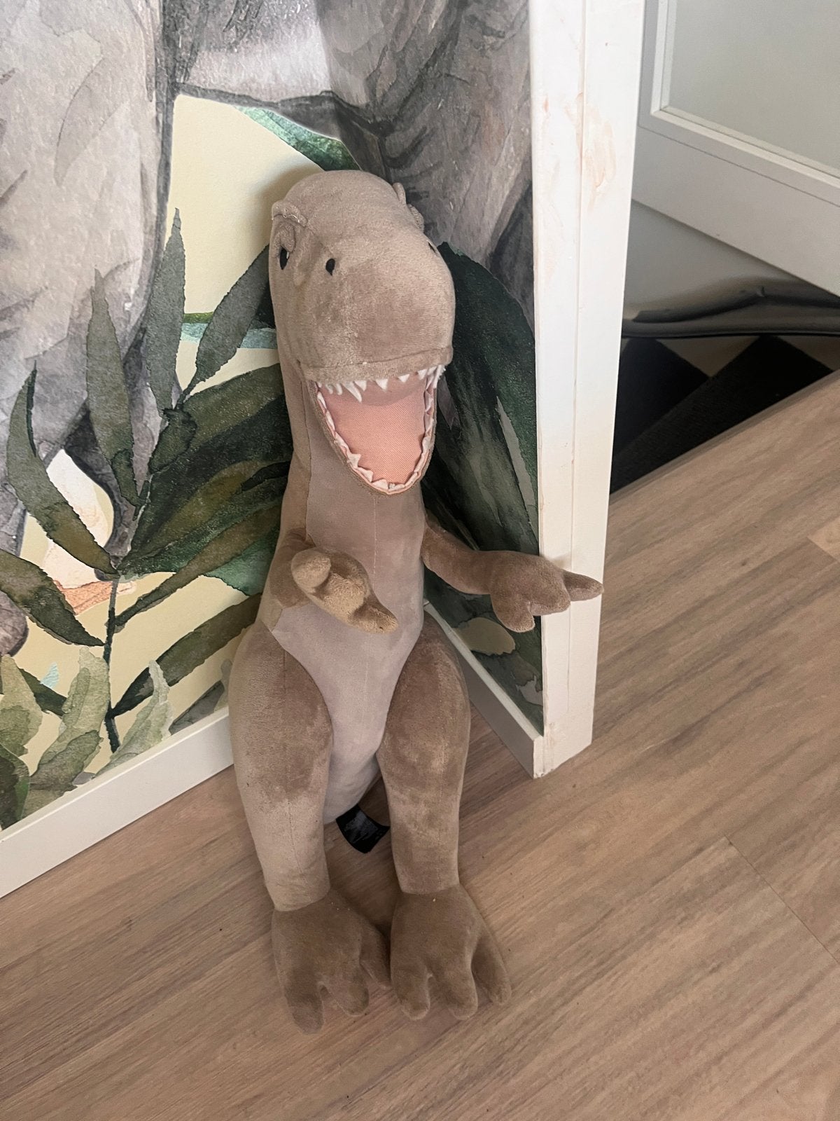 Grote knuffel T-Rex dinosaurus, Ophalen, Gebruikt, Dinosaurus, Middelgroot (20 tot 80 cm)
