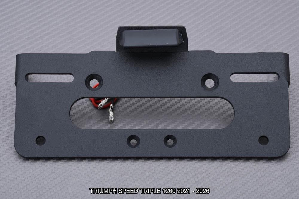Kentekenplaathouder TRIUMPH SPEED TRIPLE 1200 2021 - 2026, Verzenden, Nieuw