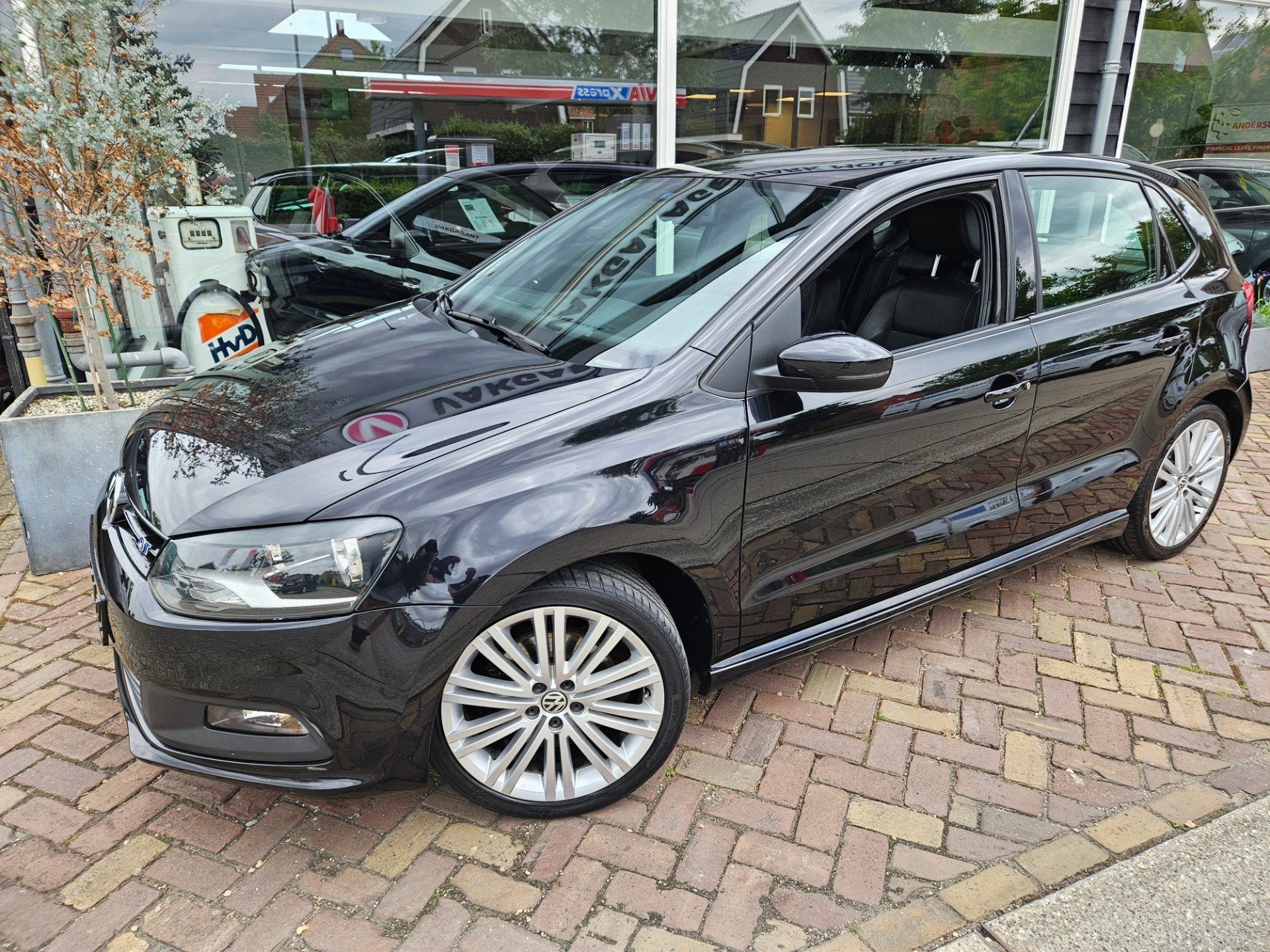 Volkswagen POLO 1.4 TSI Blue GT leuke,luxe uitgevoerde auto, Auto's, Voorwielaandrijving, Euro 5, 4 cilinders, Zwart