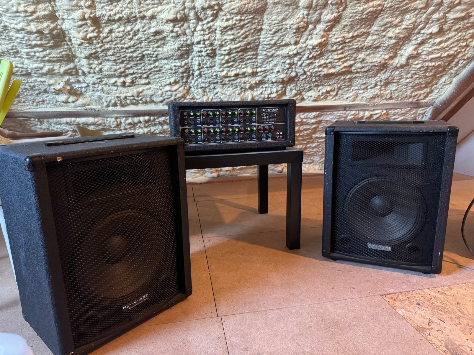 Actieve Mixer met speakers, Ophalen, Gebruikt, Minder dan 500 watt, P.A.