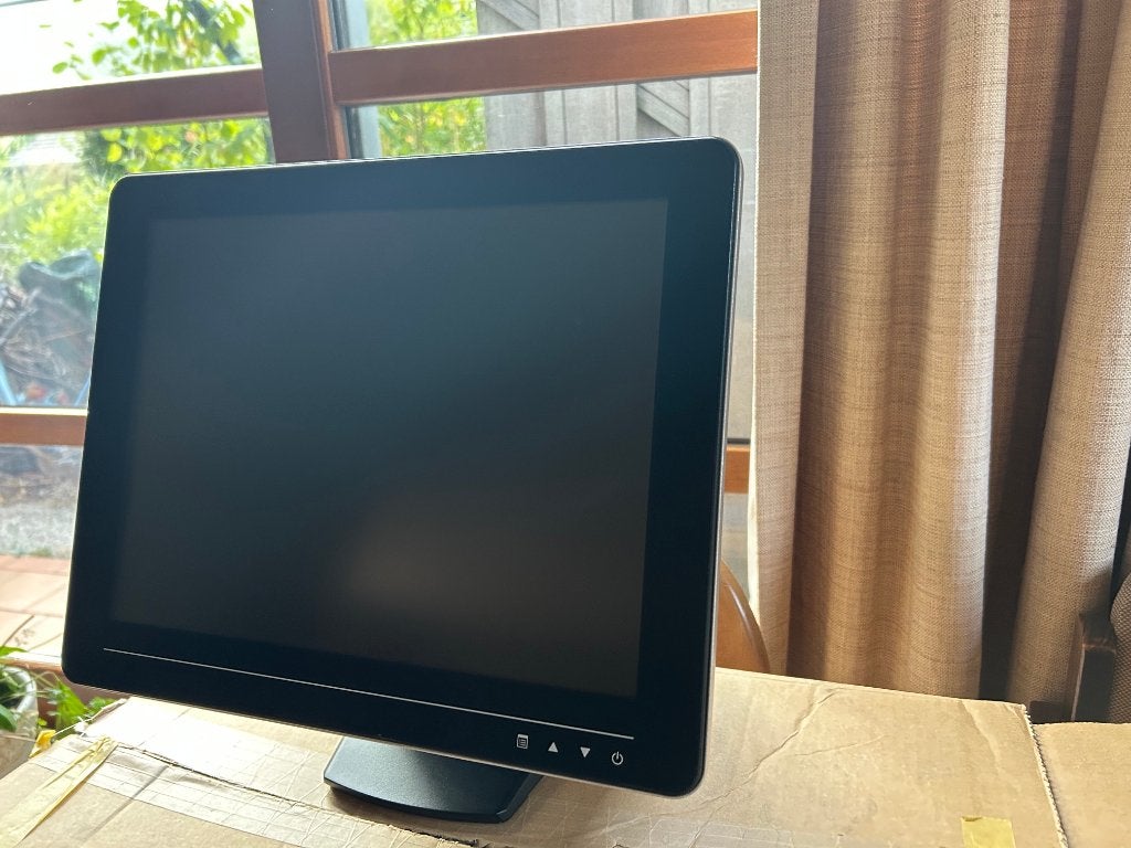Kassa computer zwart met klantendisplay, Zakelijke goederen, Kantoor en Winkelinrichting | Kassa's en Betaalsystemen, Ophalen of Verzenden