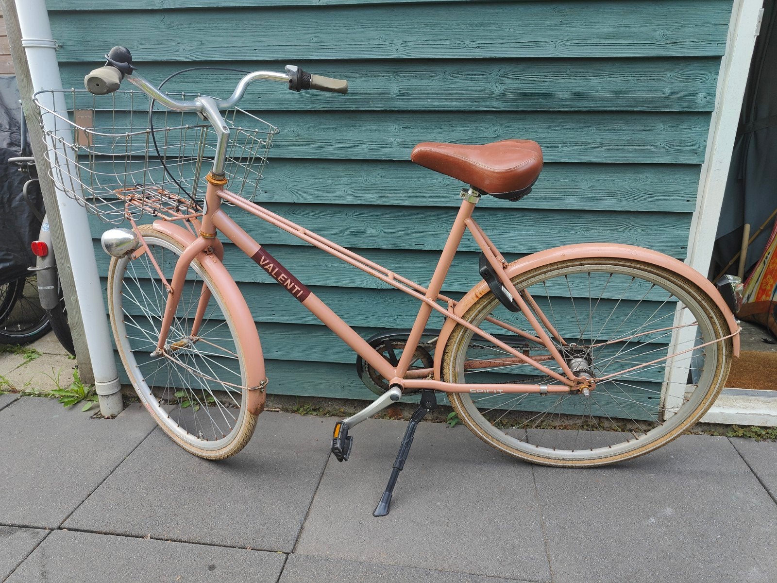 Damesfiets 22 inch/58 cm, 55 tot 59 cm, Ophalen, Gebruikt, Staal