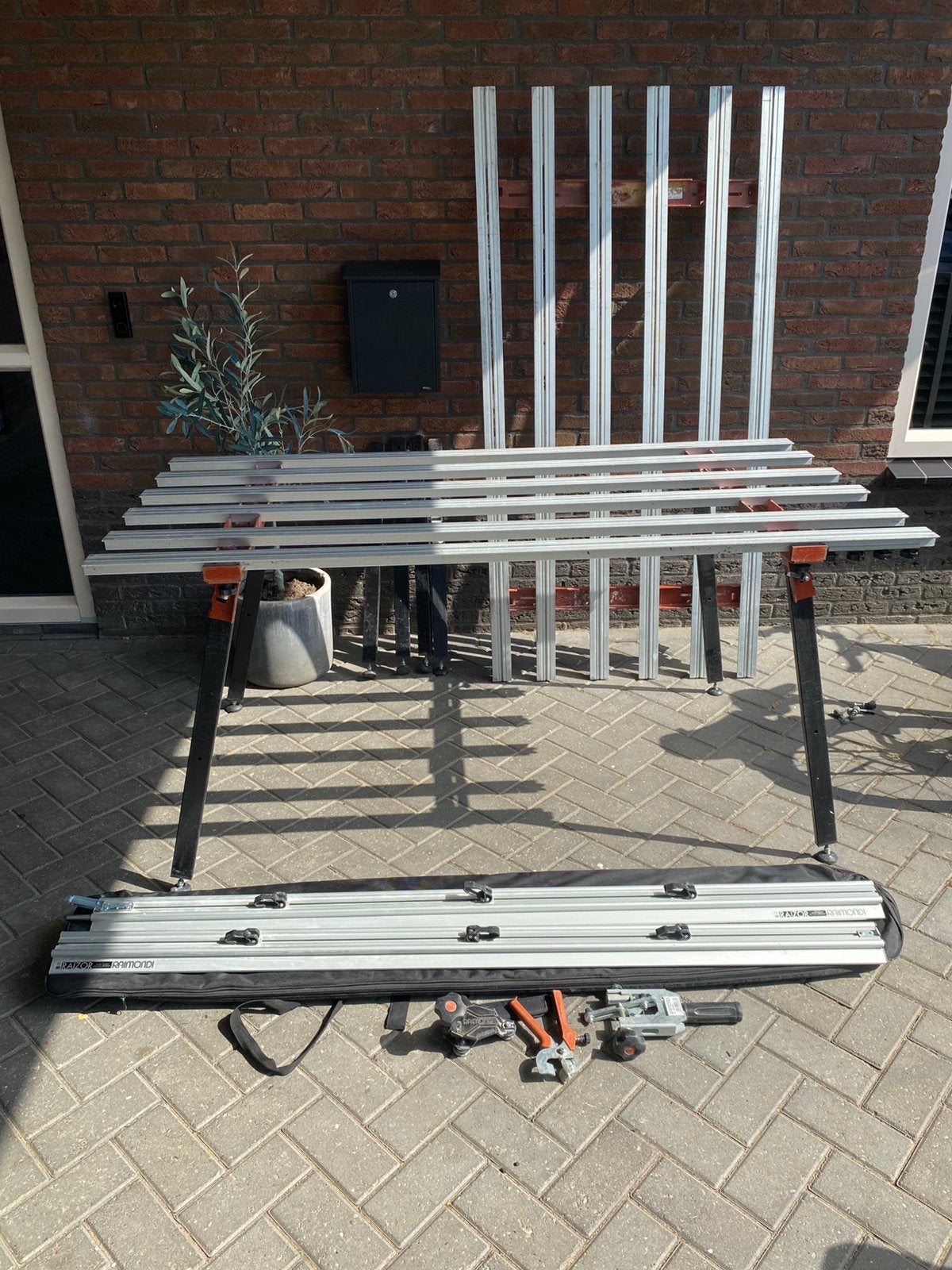 Raimondi set XXL | tegelsnijder | 2 tafels | slabs | Rubi, Ophalen of Verzenden, Zo goed als nieuw