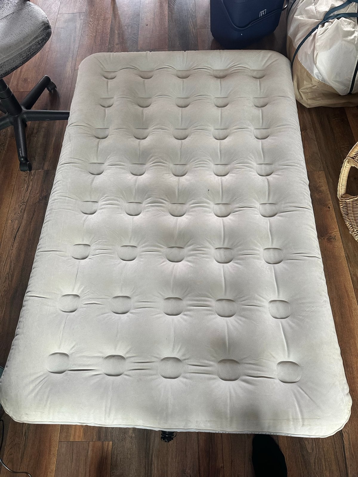 Quechua Opblaasbaar Matras 120x200 Decathlon, Caravans en Kamperen, Ophalen, Zo goed als nieuw, 2-persoons