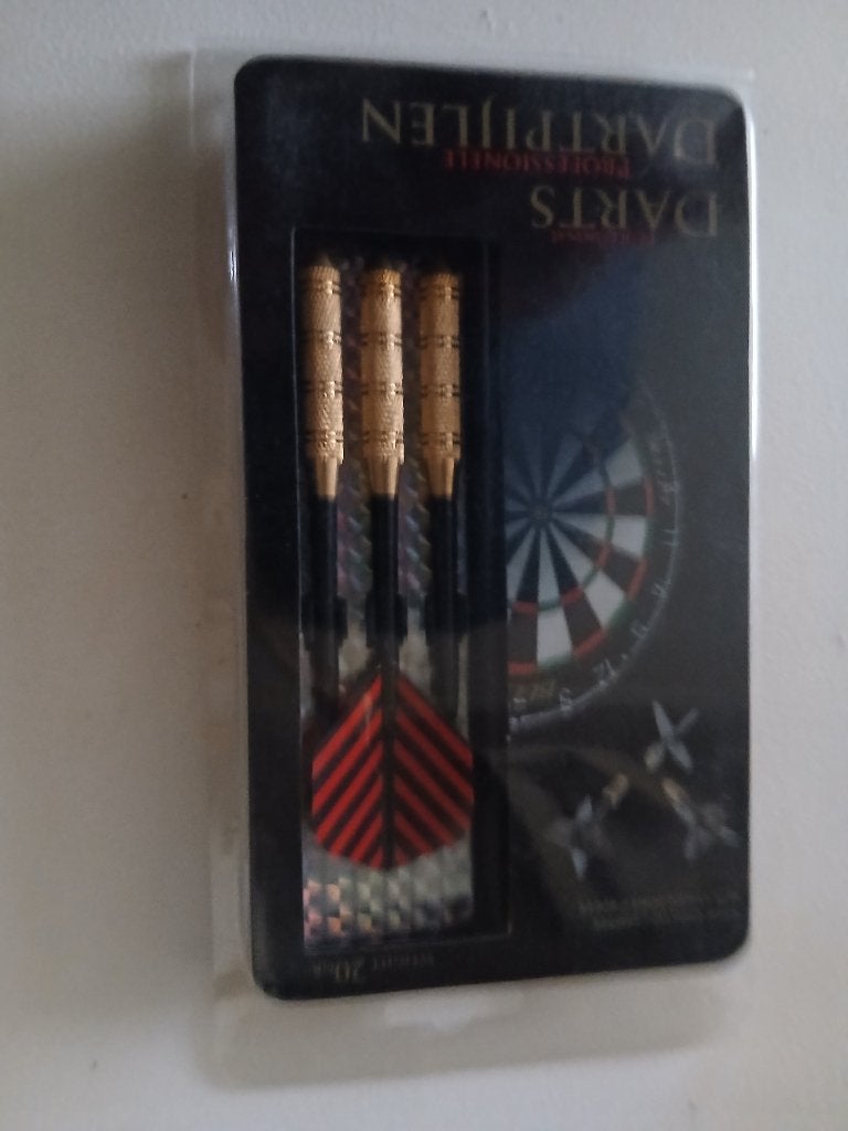 dart pijlenset 20gr. prof. in org.verpakking., Verzenden, Nieuw, Pijlen