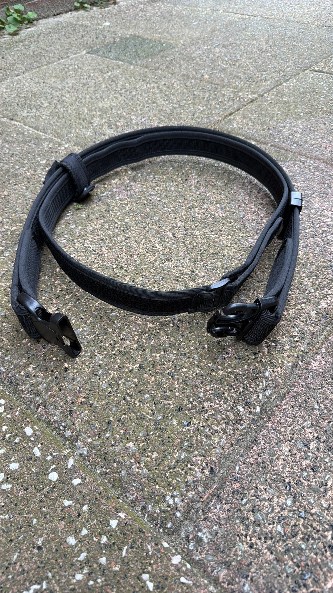 Koppelriem met handschoenholder, Kleding | Heren, Ophalen of Verzenden, Zo goed als nieuw, Zwart