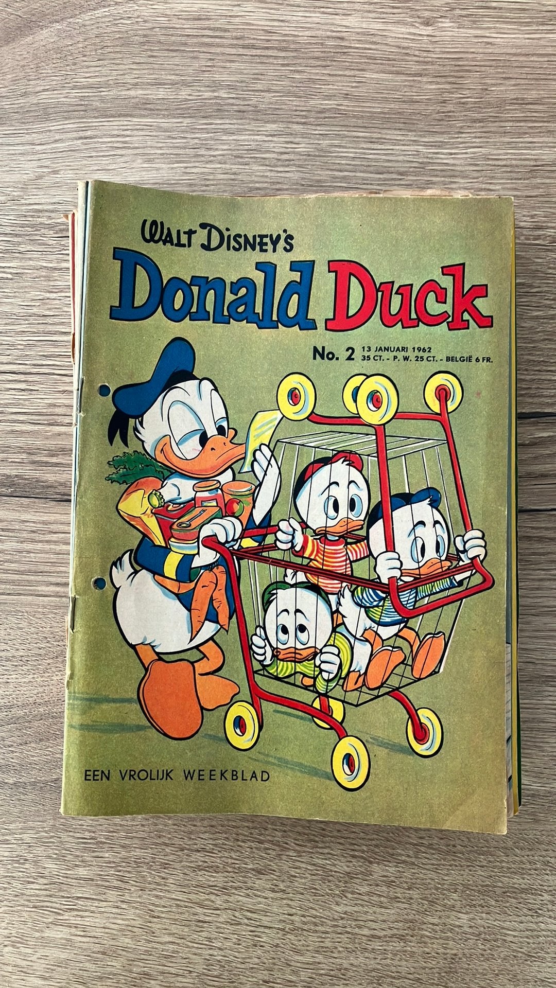 Donald ducks 1962, Ophalen, Gelezen, Cartoons