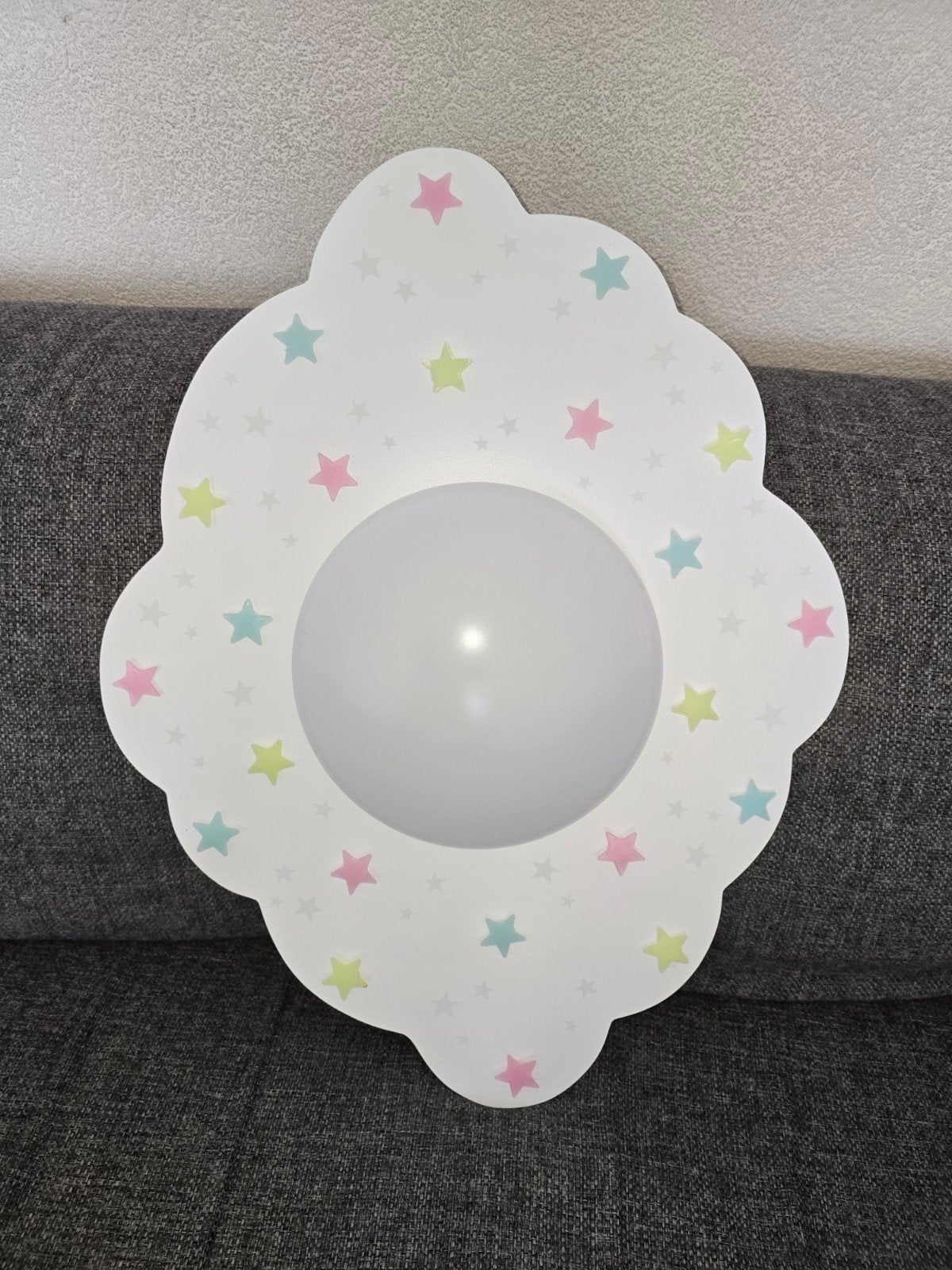 Leuke plafonnière kinderkamer met sterren, Huis en Inrichting, Lampen | Plafondlampen, Ophalen of Verzenden, Zo goed als nieuw