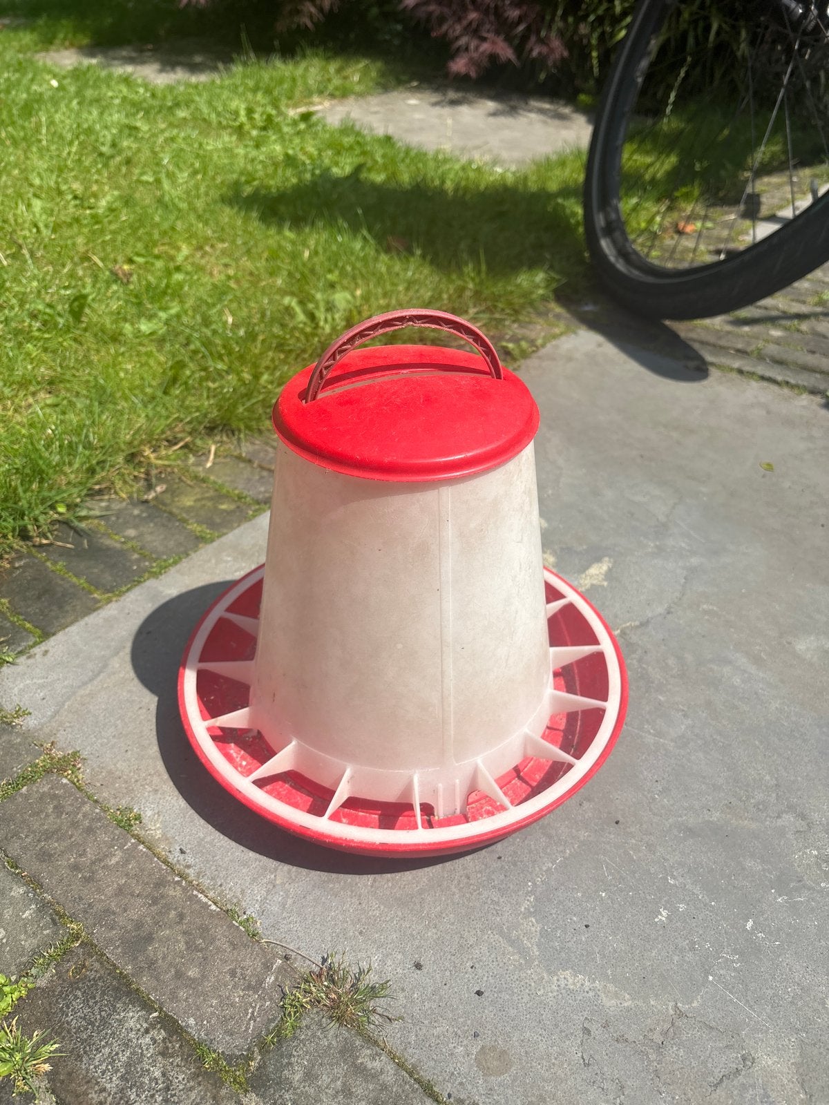Voedertoren kippenvoer silo, Ophalen of Verzenden, Drinken en Voederen