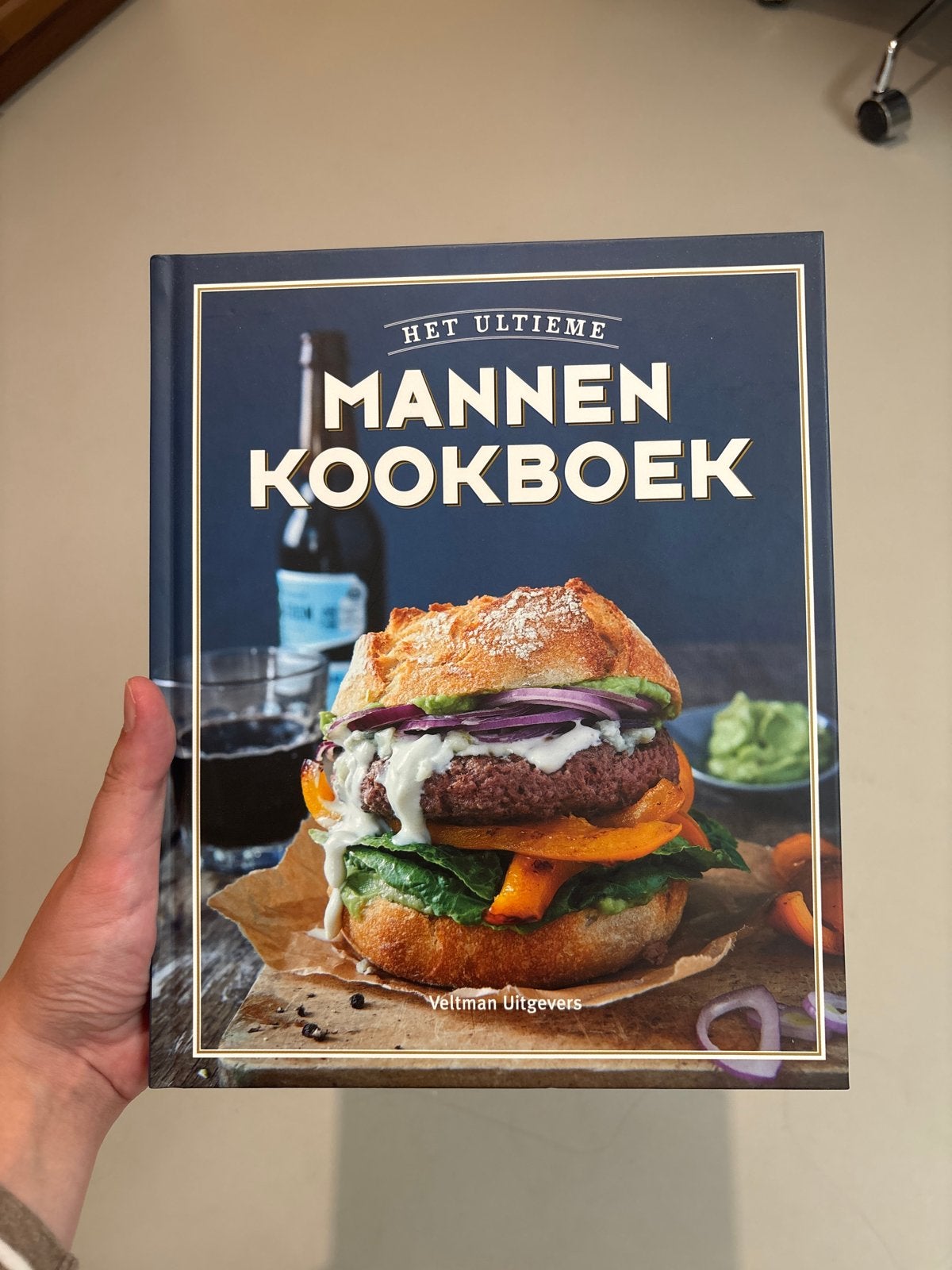 Het Ultieme Mannen Kookboek - Veltman Uitgevers, Ophalen, Voorgerechten en Soepen, Zo goed als nieuw, Gezond koken