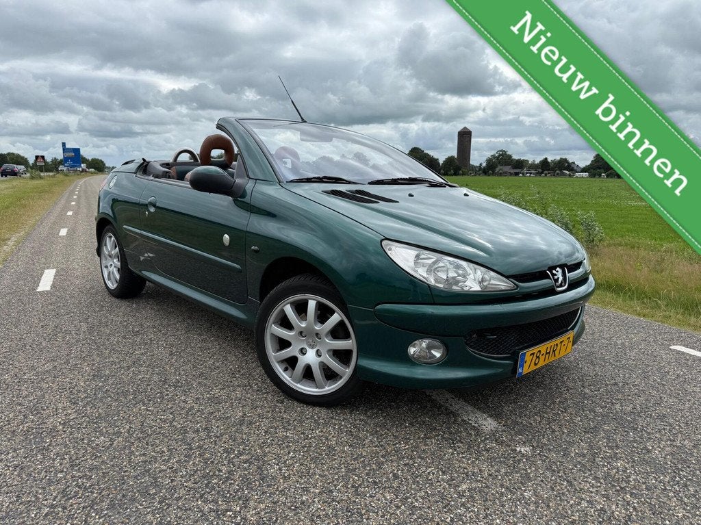 Peugeot 206 CC 2.0 16v Roland Garros | APK 3-2027, Auto's, Peugeot, Bedrijf, Te koop, ABS, Airbags, Airconditioning, Alarm, Automatische klimaatregeling