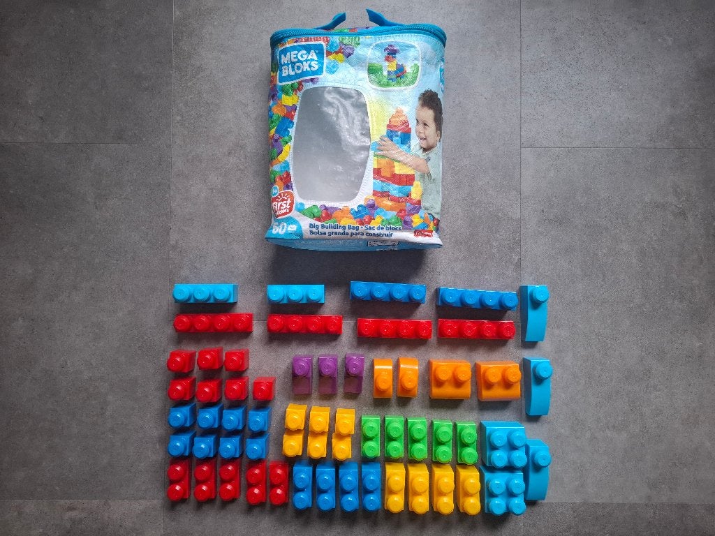 Mega Bloks First Builders – grotere bouwblokken, Kinderen en Baby's, Ophalen, Gebruikt, Megabloks
