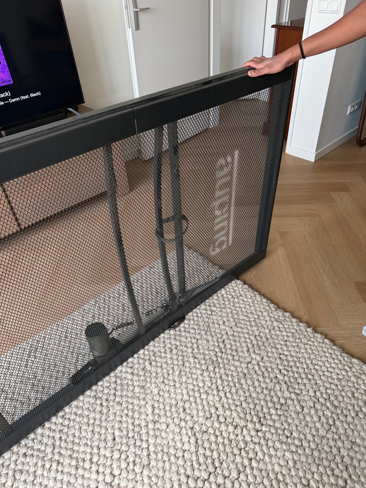 Auping elektrische lattenbodem, Eenpersoons, Ophalen of Verzenden, Bedbodem, 200 cm