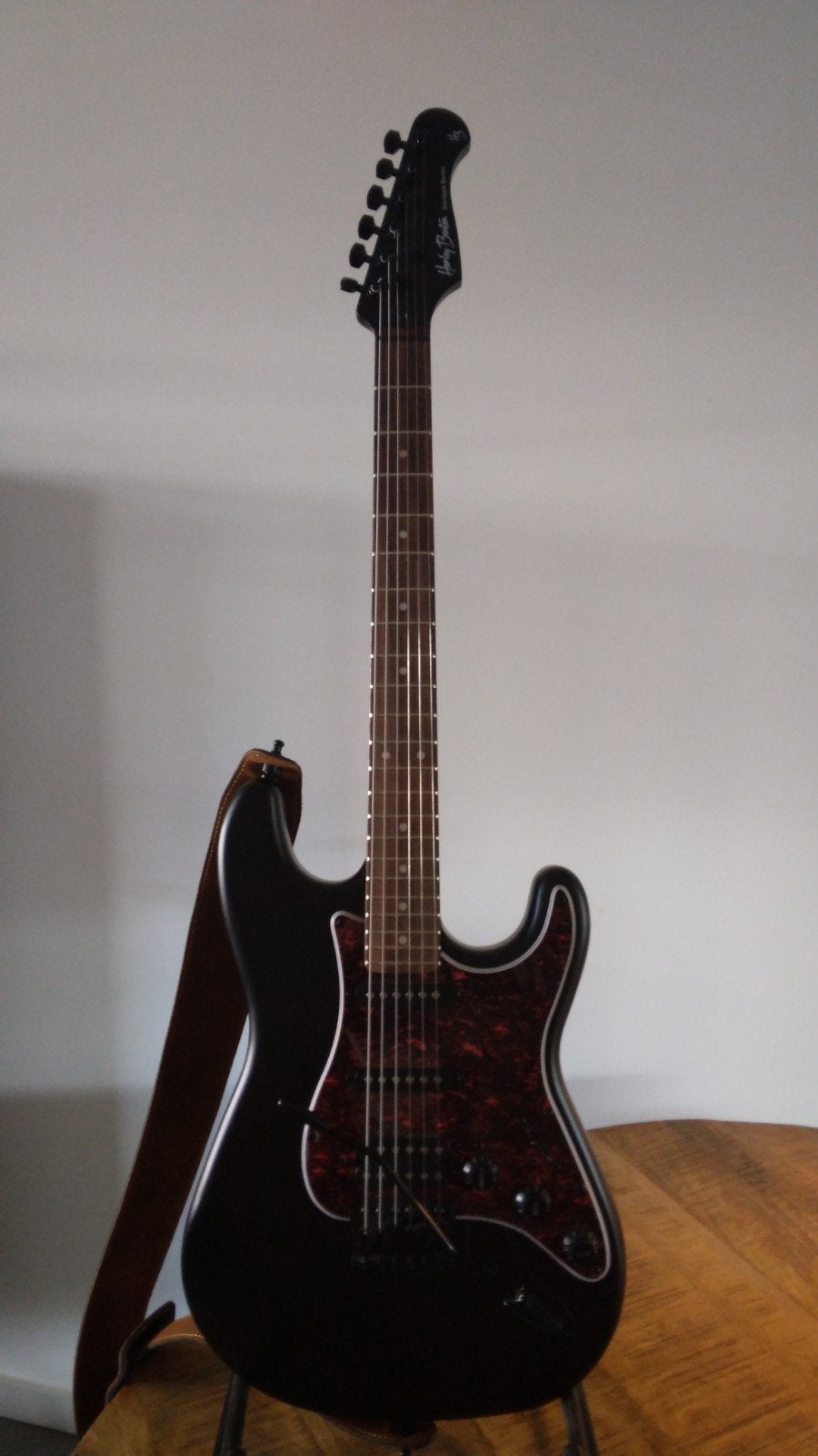 Strat model van Harley Benton, Ophalen, Zo goed als nieuw, Solid body, Overige merken