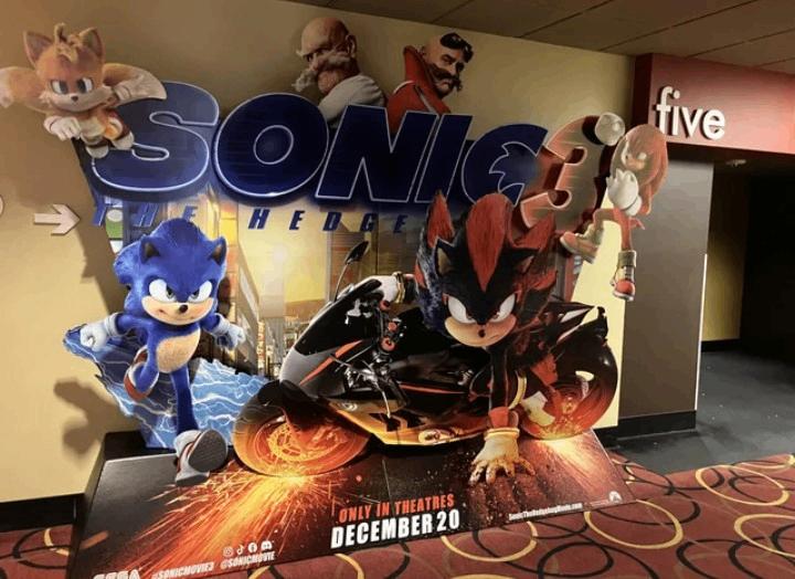 Sonic 3 standee (zeldzaam), Ophalen, Nieuw