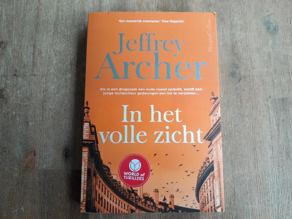Jeffrey Archer/ In het volle zicht, Ophalen of Verzenden, Zo goed als nieuw