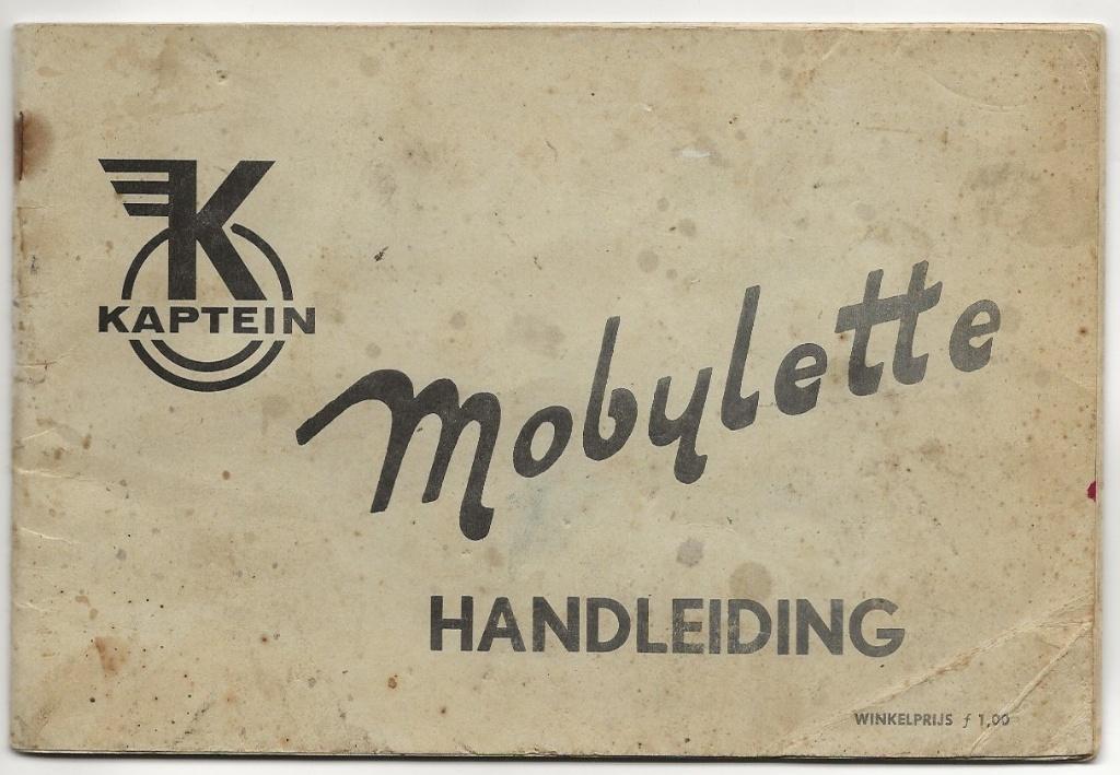 Kaptein Mobylette bromfiets handleiding (6151z), Fietsen en Brommers, Handleidingen en Instructieboekjes, Zo goed als nieuw, Ophalen of Verzenden