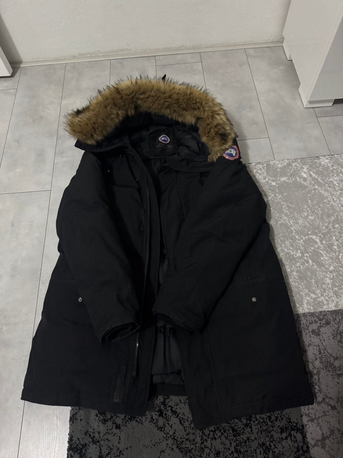 Mooi heren winterjas maat XL, Ophalen, Zo goed als nieuw, Maat 56/58 (XL)