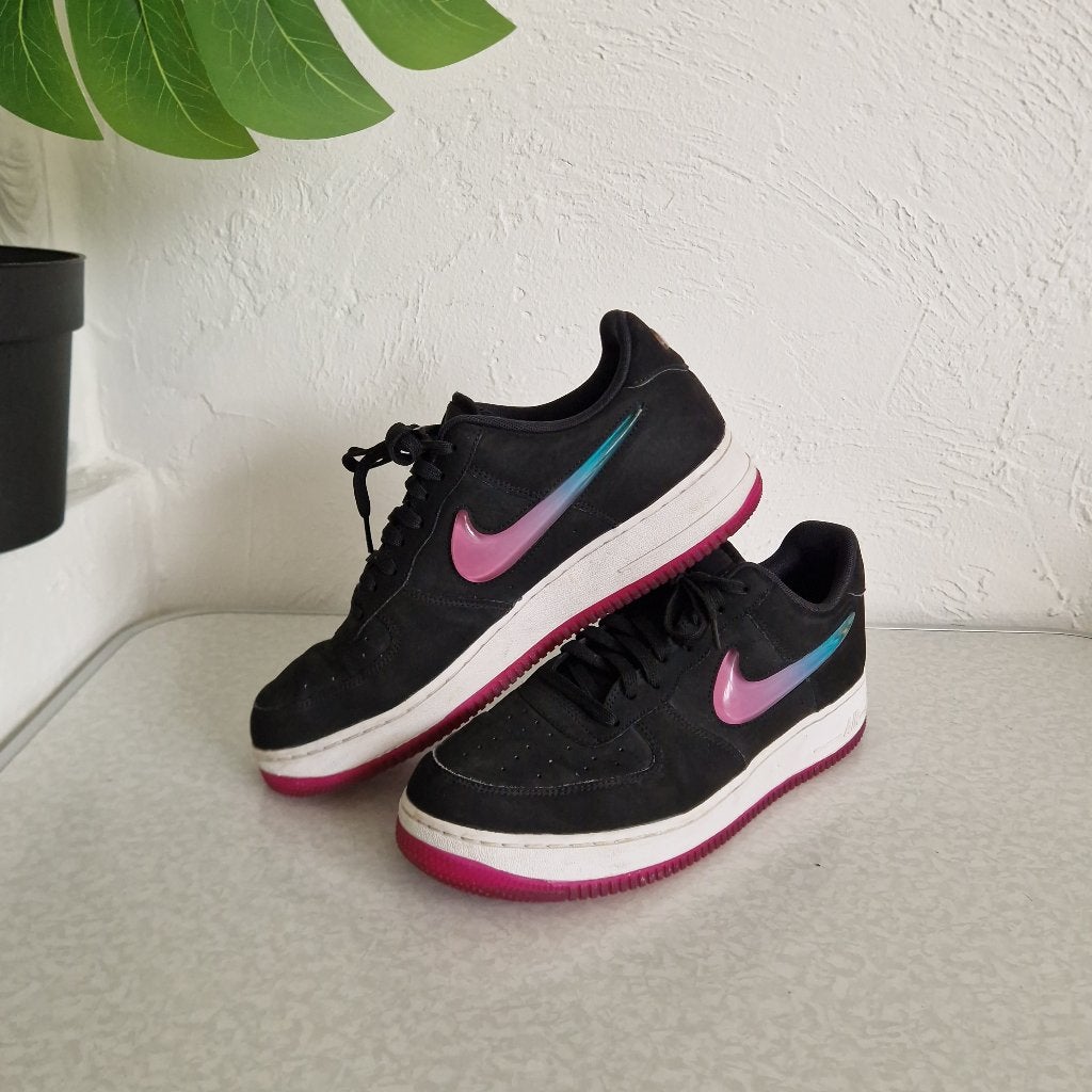 Nike Air Force 1 Jewel Active Fuchsia 2019 Heren Sneakers, Ophalen of Verzenden, Zo goed als nieuw, Wit