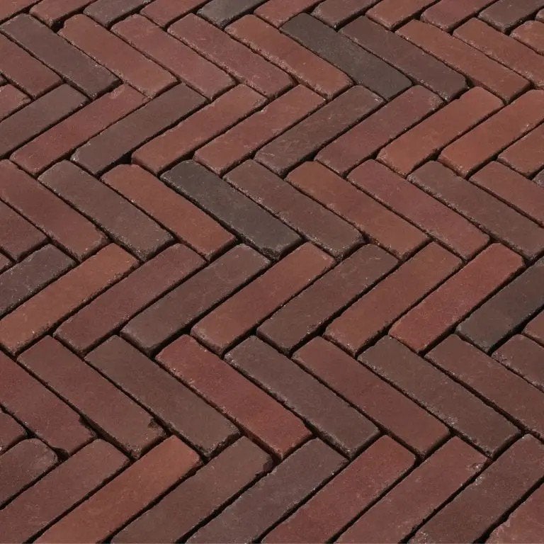 Gezocht: Rode gebakken waaltjes (ca. 30m2), Tuin en Terras, Gebruikt, Verzenden, Keramiek, Klinkers