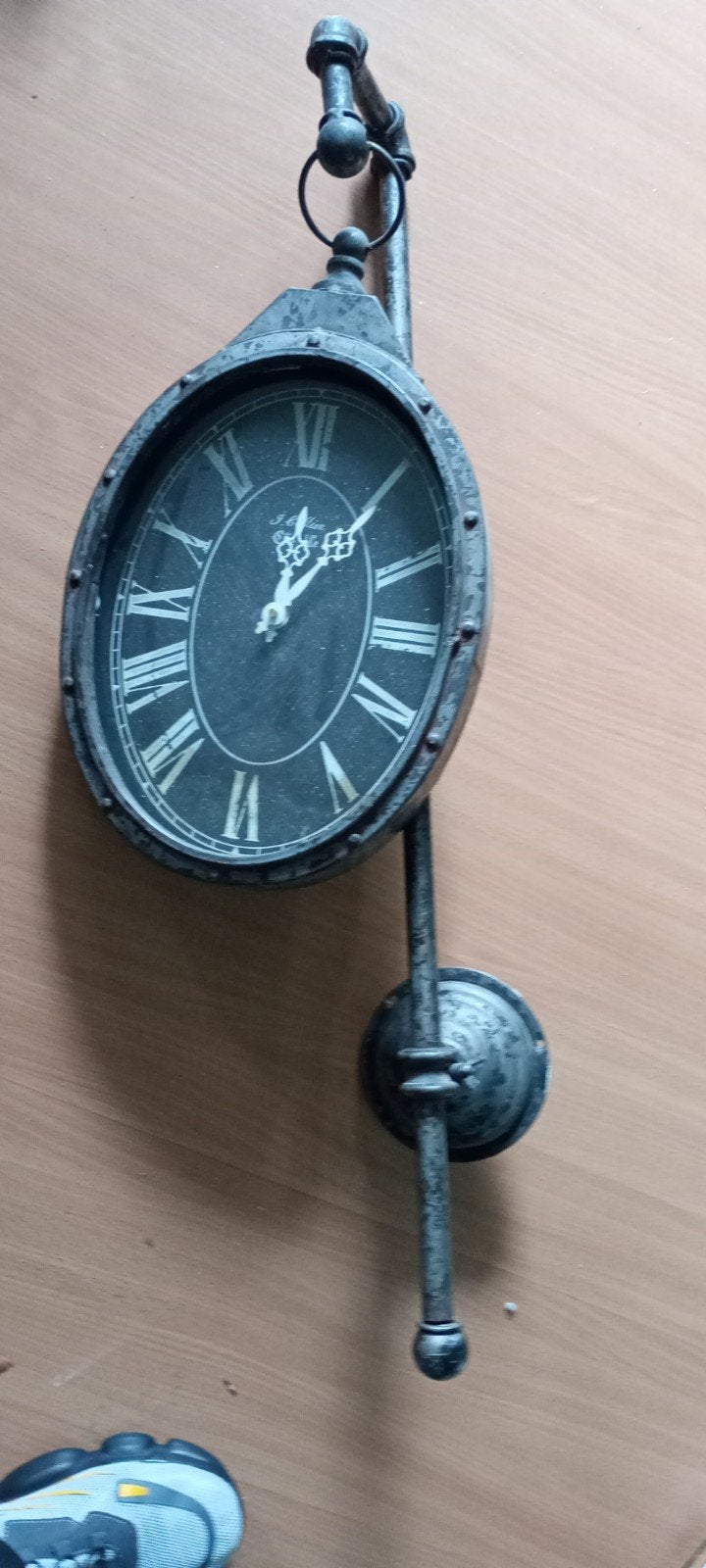 Decoratieve Wandklok - Vintage Stijl, Ophalen