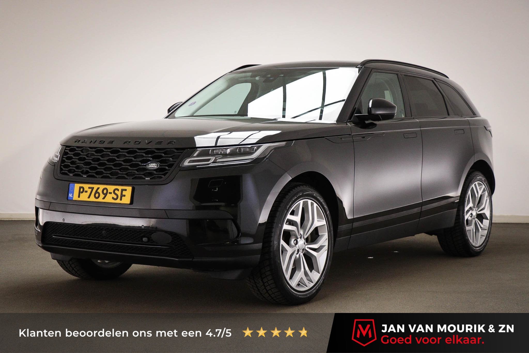 Land Rover Range Rover Velar 2.0 P250 Turbo AWD HSE | LEDER, Auto's, Gebruikt, 4 cilinders, Met garantie (alle), Range Rover Velar