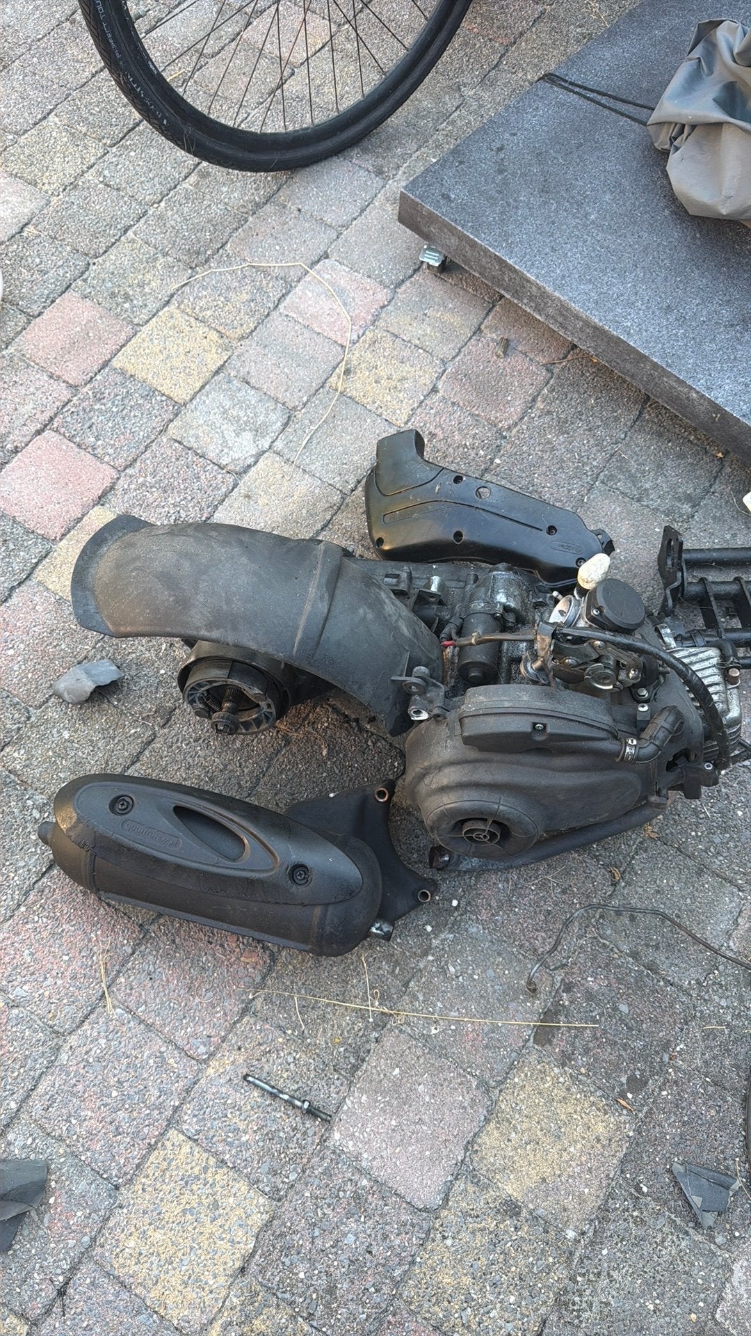Zip 4t 80cc blok, Ophalen, Zo goed als nieuw, Blok, Piaggio