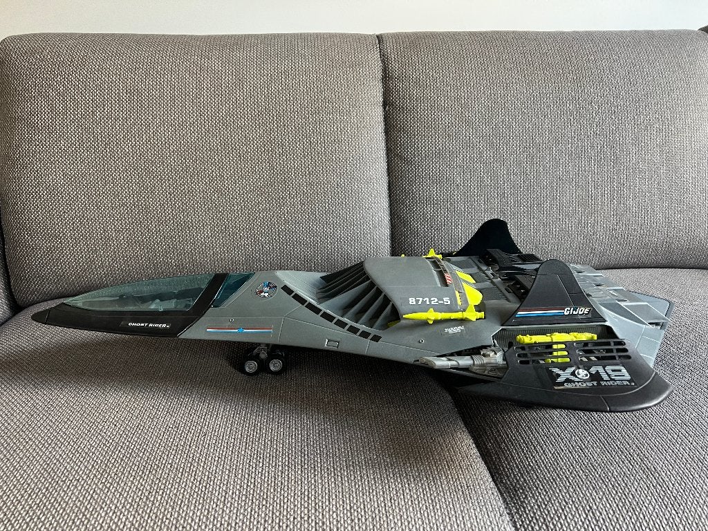 G.I. Joe Phantom X-19 Stealth Fighter - 100% Compleet, Ophalen of Verzenden, Zo goed als nieuw