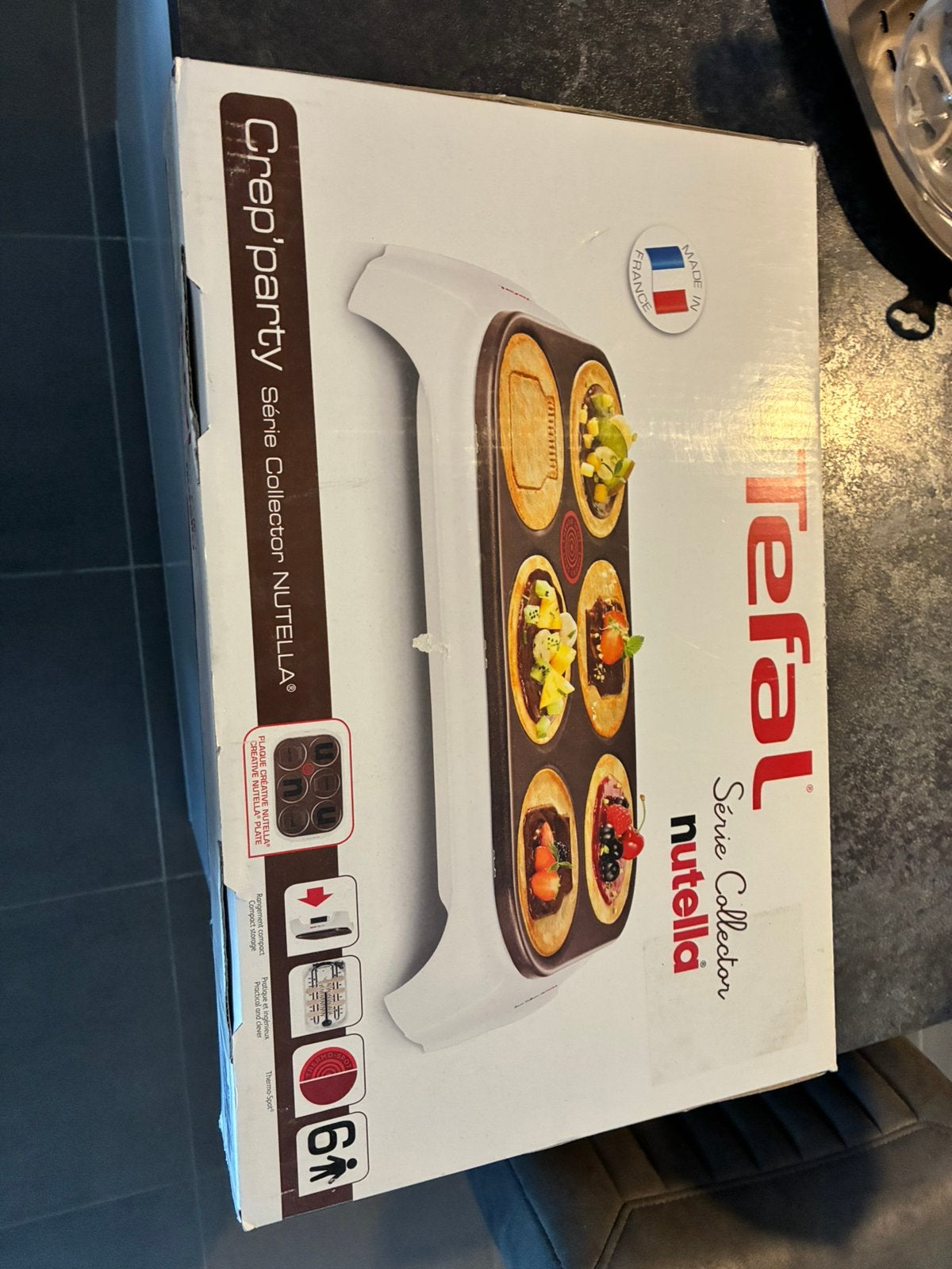 Tefal Crepe party apparaat, Ophalen, Zo goed als nieuw