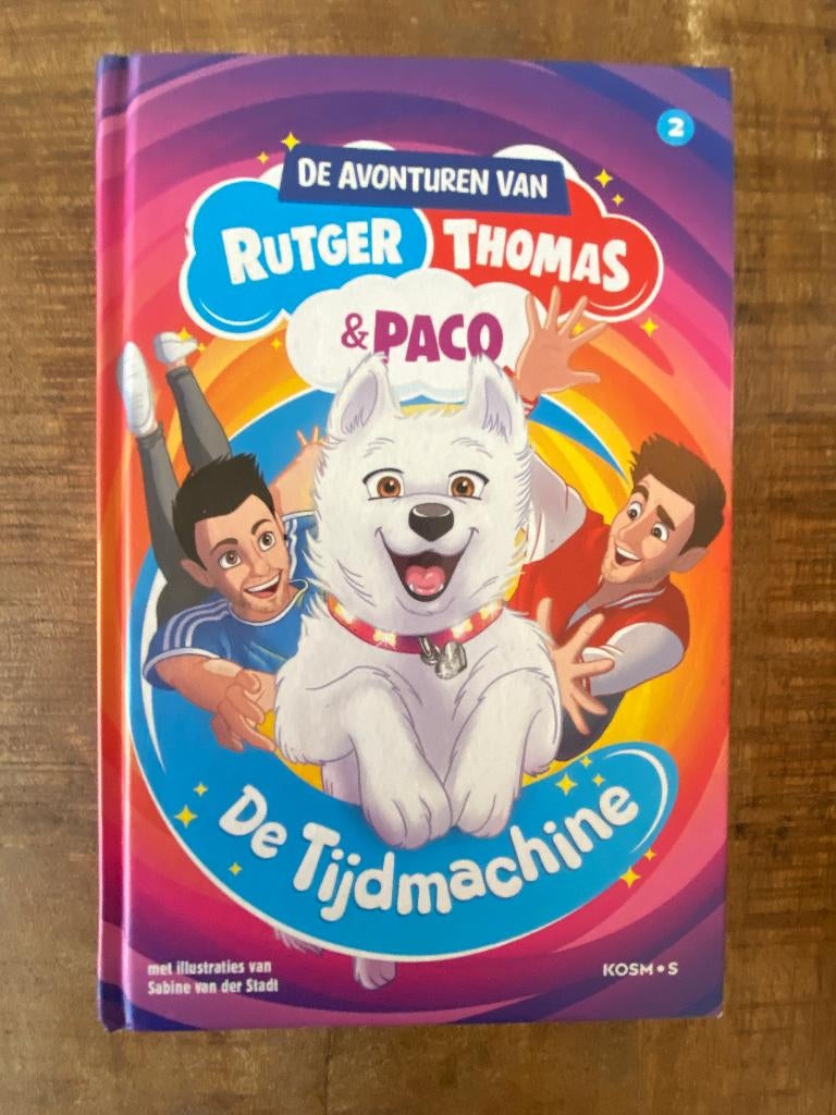 De avonturen van Rutger, Thomas en Paco - De tijdmachine, Boeken, Kinderboeken | Jeugd | onder 10 jaar, Ophalen of Verzenden, Gelezen