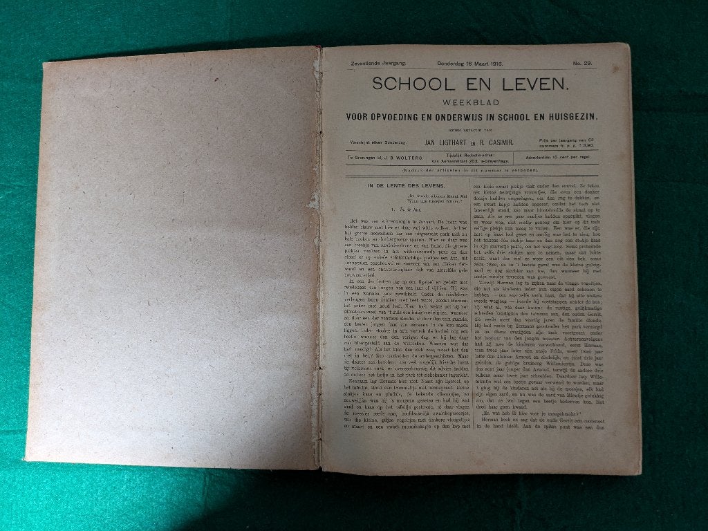 Jan Ligthart en R. Casimir  boeken, Ophalen of Verzenden, Gelezen, Overige niveaus