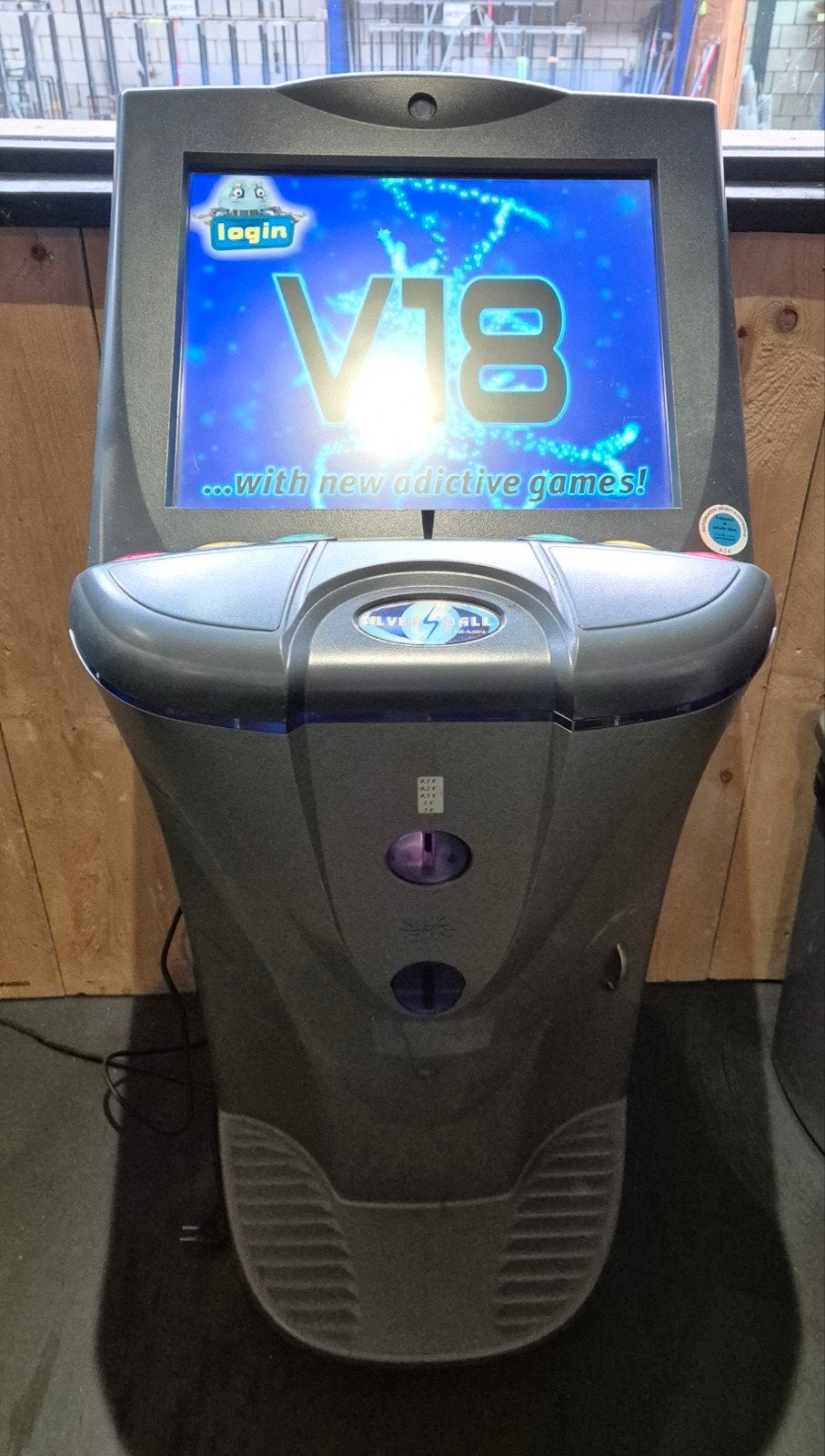 PhotoPlay Silverball V18 TAB Austria Touchscreen Arcade, Ophalen