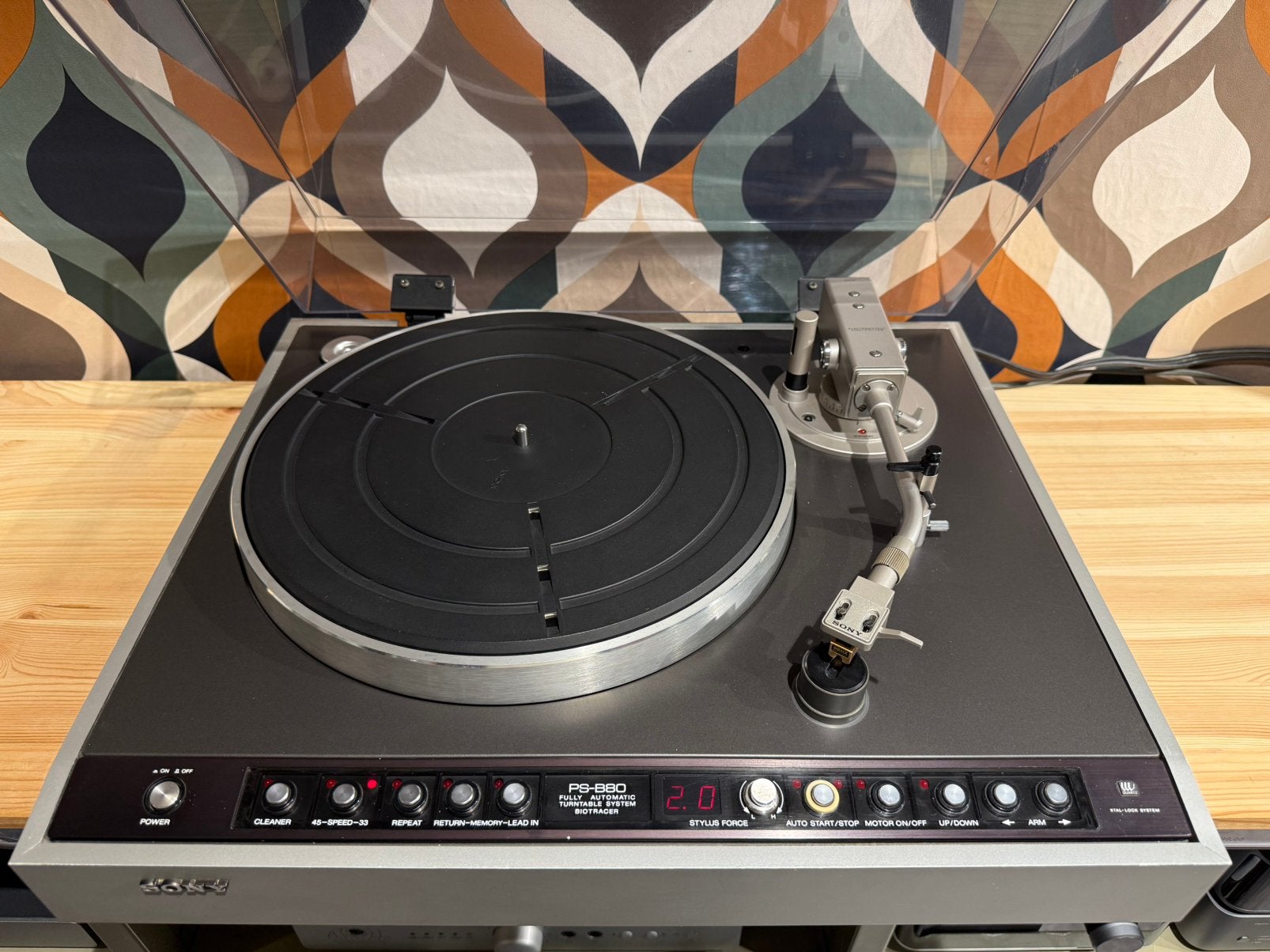 Sony PS-B80, ZEER ZELDZAAM, VOLLEDIGE REVISIE, topstaat, Audio, Tv en Foto, Ophalen, Pitch-regelaar, Contact@vintageaudiobreda.nl