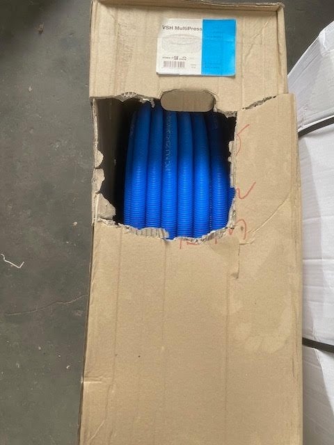 VSH MultiPress meerlagenbuis 20x2.0 Blauw 75m, Overige materialen, 6 meter of meer, Overige typen, Nieuw