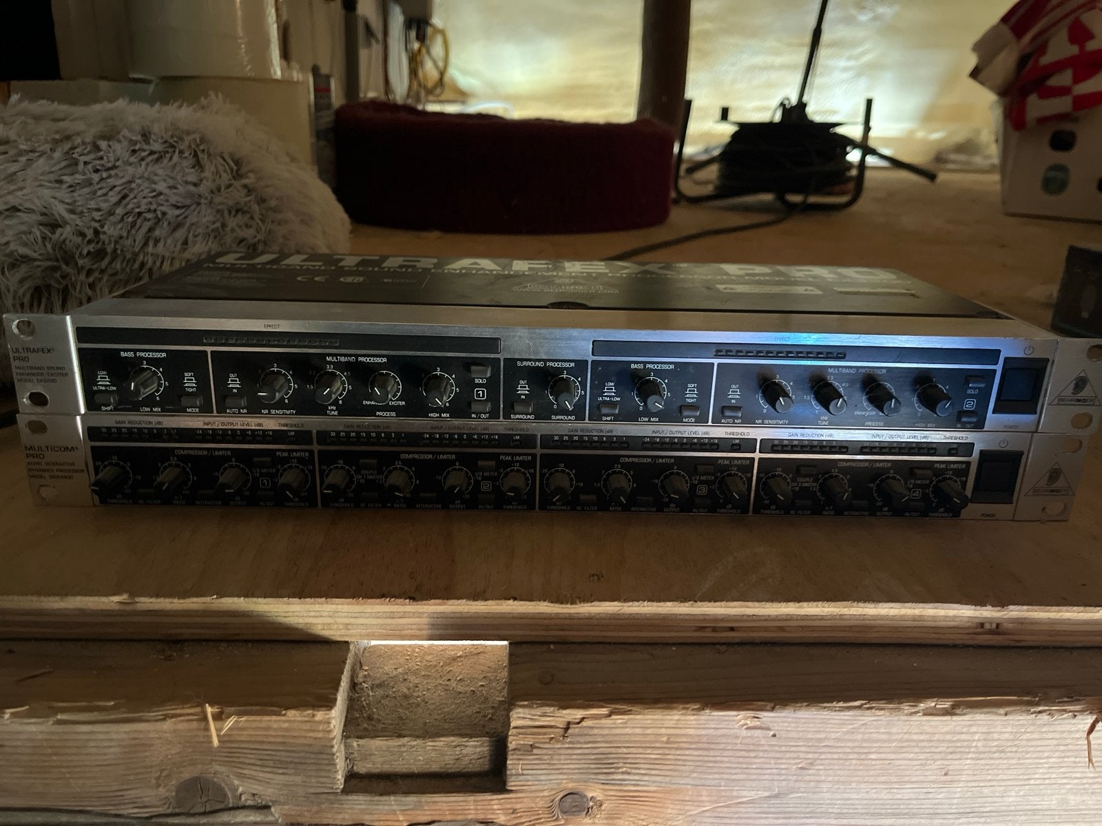 Behringer Ultrafex Pro EX3200 & Multicom Pro MDX4400, Muziek en Instrumenten, Ophalen of Verzenden, Gebruikt, Compressor