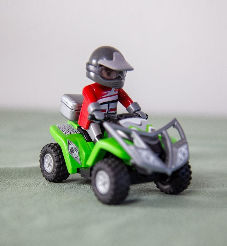 Playmobil Quad of Motor, Ophalen of Verzenden, Zo goed als nieuw, Complete set