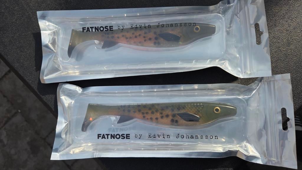 2x Fatnose shads Edvin Johansson snoek, Ophalen of Verzenden, Nieuw, Overige typen