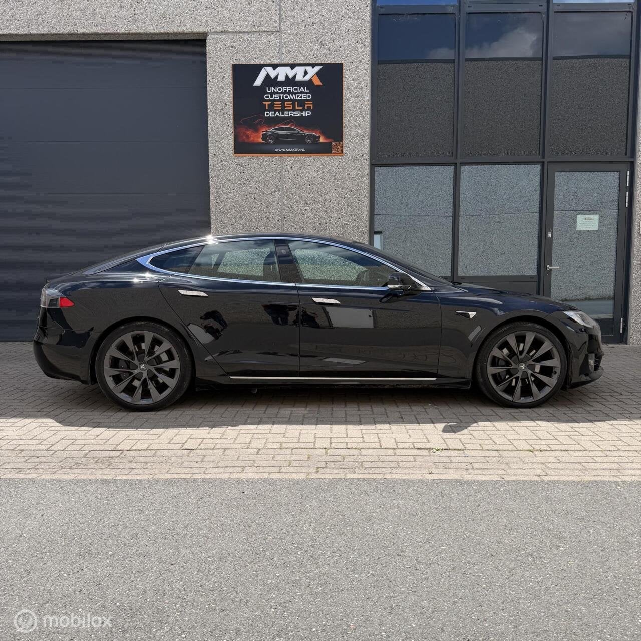 Tesla Model S 100D + EAP, Automaat, Zwart, Leder, Vierwielaandrijving